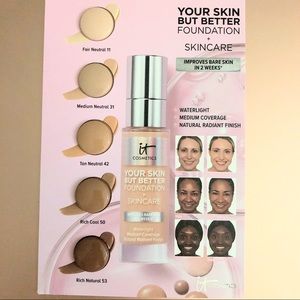 IT COSMETICS YOUR SKIN BUT BETTER FOUNDATION